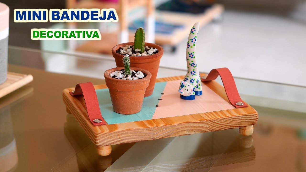 Mini Bandeja Decorativa