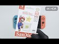 Sandisk 256GB MicroSDXC for Nintendo Switch Unboxing