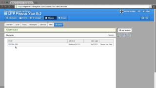 SMMHS Managebac Tutorial #5 - Adding Students