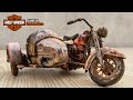 1958 Harley Davidson SideCar Model - Perfect Restoration