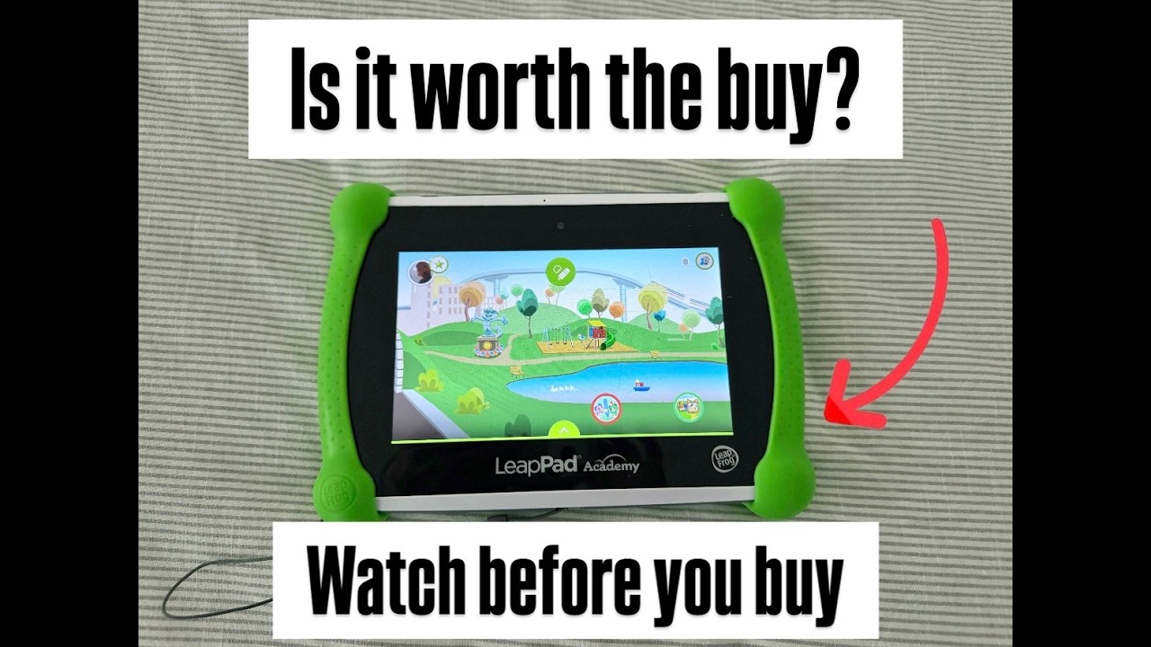 LeapFrog LeapPad Academy Kids Learning Tablet Review!