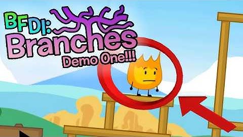 Playing BFDI: Branches - World 1!!!!