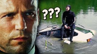 We try the tire trick from Transporter 3 - will it work?