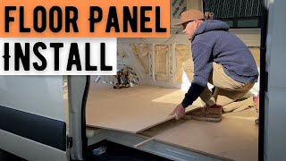 Van Build Pt 7 | Sub Flooring Install From Serg Supply