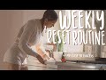 SUNDAY RESET | WEEKLY RESTART | My tips for a successful routine | realistic self care