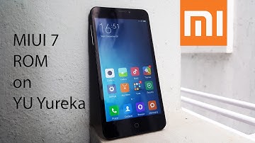 How To Install MIUI 7 ROM On YU Yureka - Stable