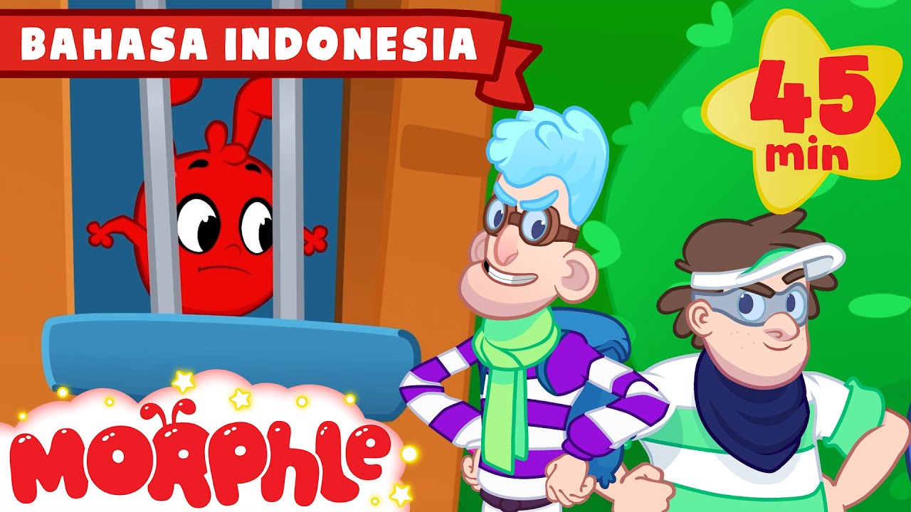 ⁣Morphle Di Penjara | Morphle - Bahasa Indonesia | Kartun Populer Anak-Anak