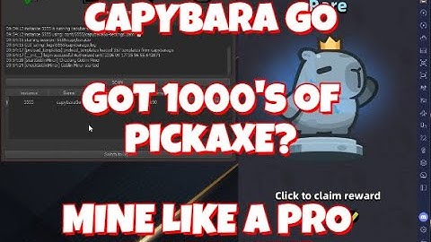 Capybara go - Goblin Miner