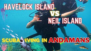 Scuba Diving in Andaman | Compare Neil Island vs Havelock Island's diving experience 2024