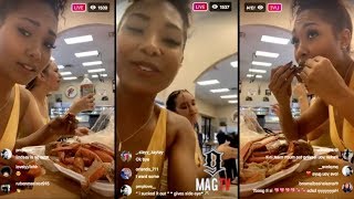 Parker Mckenna Is Unbothered While Chris Sails In Custody On Ig Live