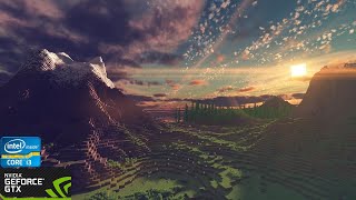 TESTE GTX 550 TI   I3 3240 Minecraft Shaders