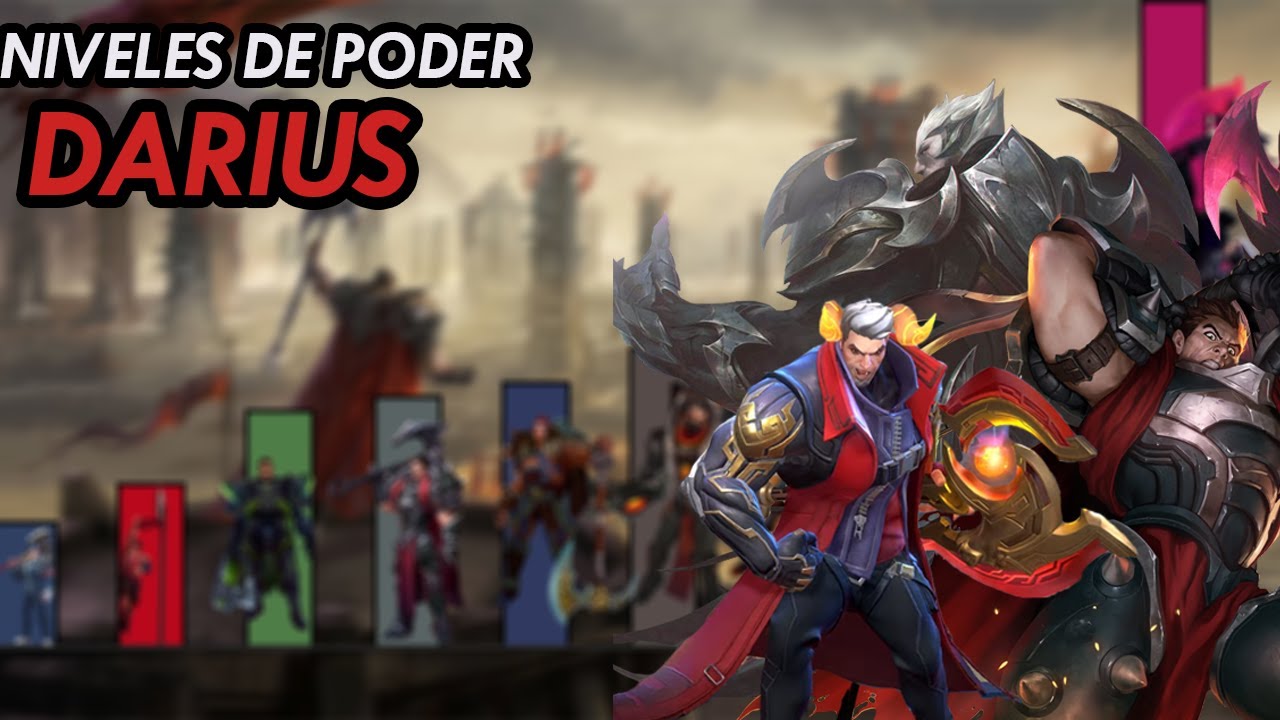 ¿CUAL ES LA VERSIÓN DE DARIUS MAS PODEROSA? lTodos los niveles de poder de DARIUS según el Lore 2021