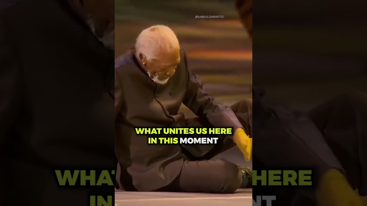 Morgan Freeman listens to Quran at Qatar World Cup opening ceremony ⚽