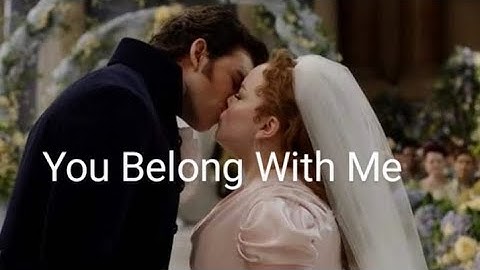 Taylor Swift - You Belong With Me (Tradução PT-BR) - Penelope & Colin (Bridgerton)