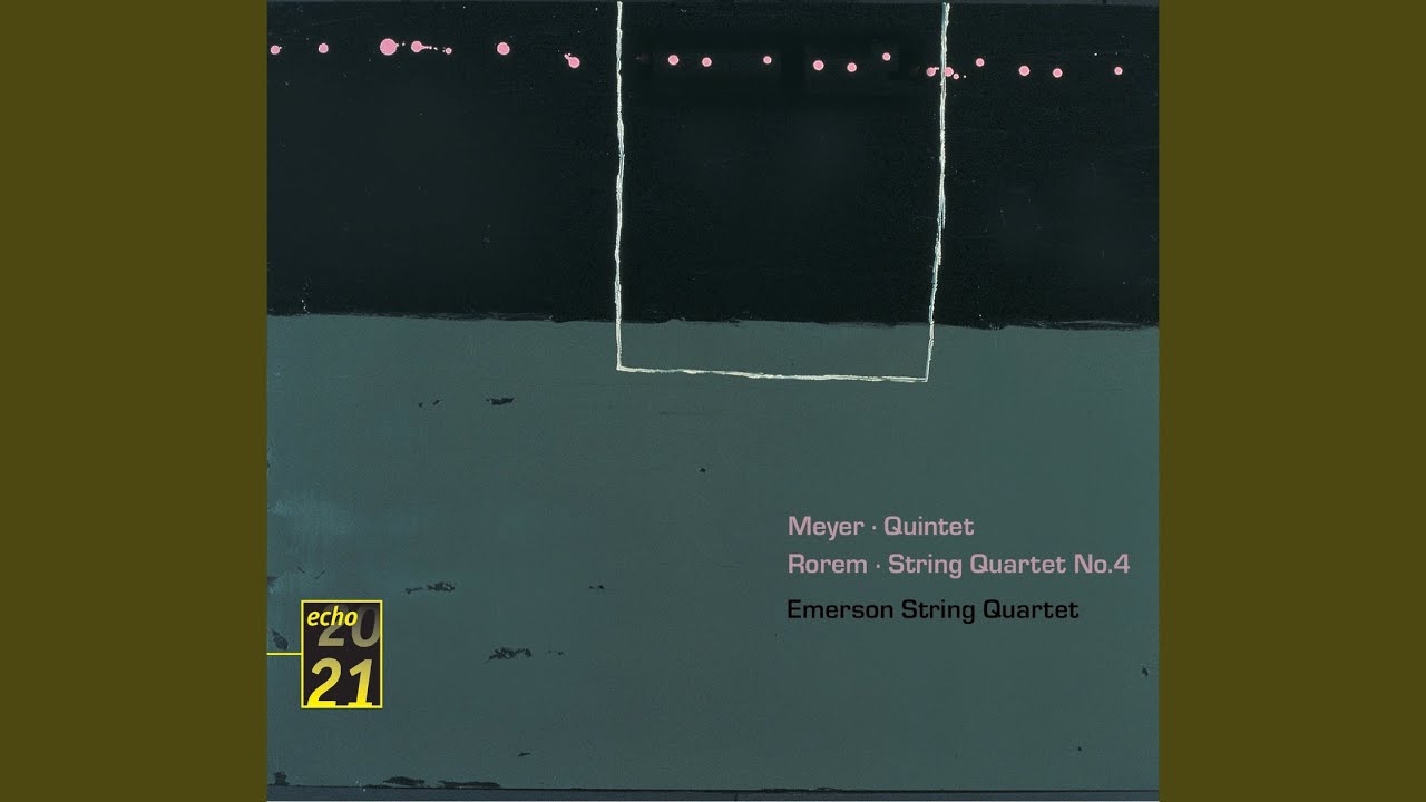 Sleduj Rorem: String Quartet No. 4: IX. Three Nudes na YouTube