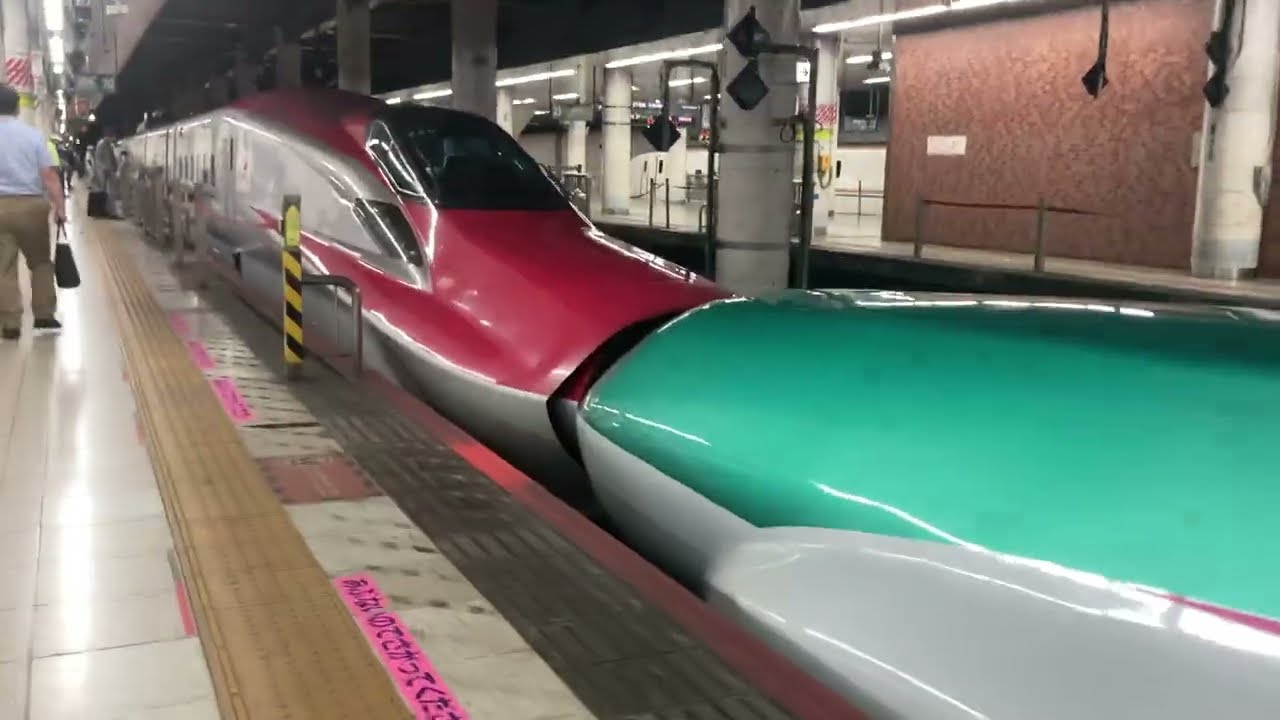 新幹線こまち33号E6系 上野→仙台・盛岡/ 東北新幹線 上野1626発(秋田