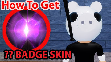 How To Get "??" Skin Badge Morph In PIGGY RP INFECTION Roblox All New Update Location