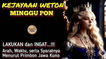 Primbon Jawa : Weton Minggu Pon