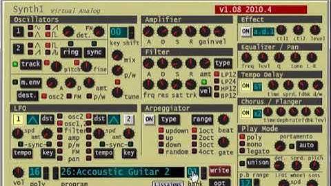 Synth1 - Analog Vst Plugin