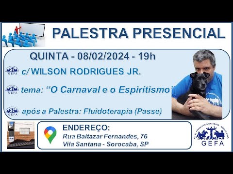 Assista: Palestra Presencial - c/ WILSON RODRIGUES JR. (08/02/2024)