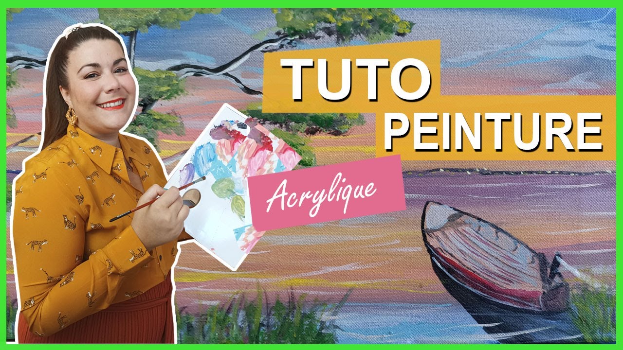 Tuto Peinture Acrylique Facile