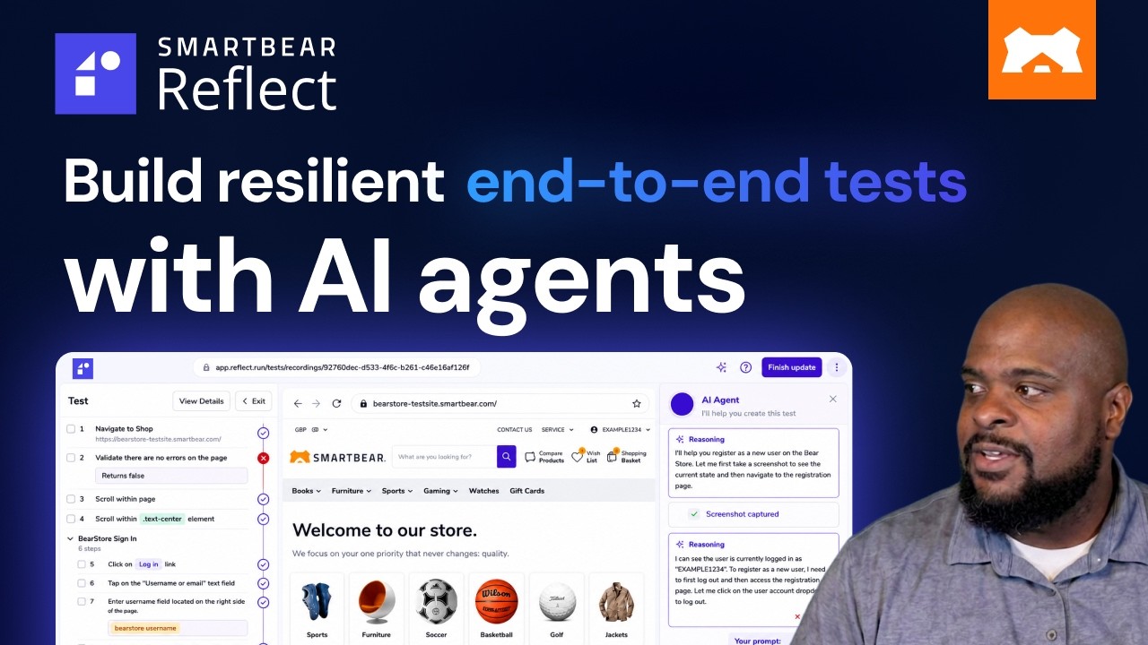 How to build resilient end-to-end tests with AI agents | Demo Den