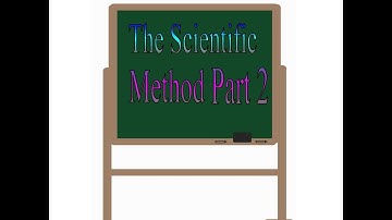 The Scientific Method Part 2-Science