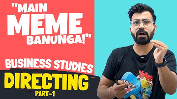 Directing I Part-1 I Business Studies I Term 2 I Class 12 I #MMB I Commercebaba