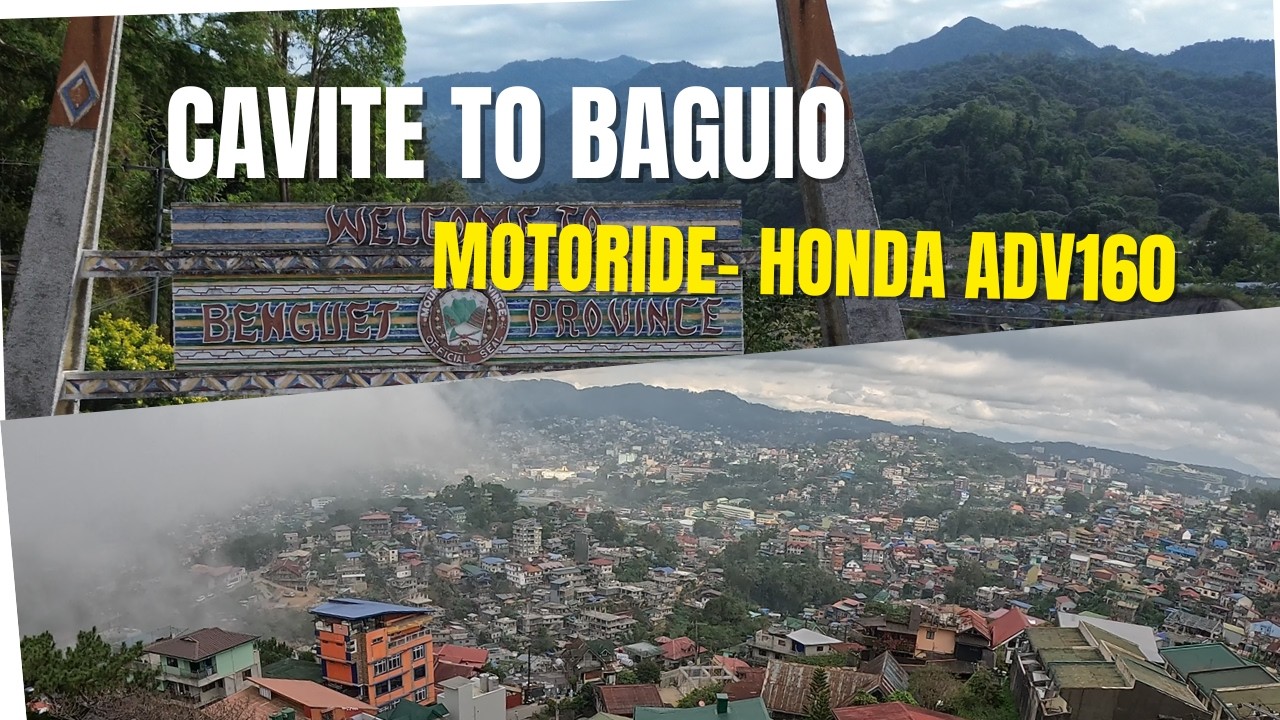 Cavite to Baguio Motoride honda Adv160