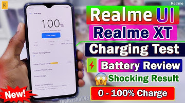 Realme XT Realme Ui C.02 update Battery Charging Test 0-100% | Realme UI Battery Test Review Result