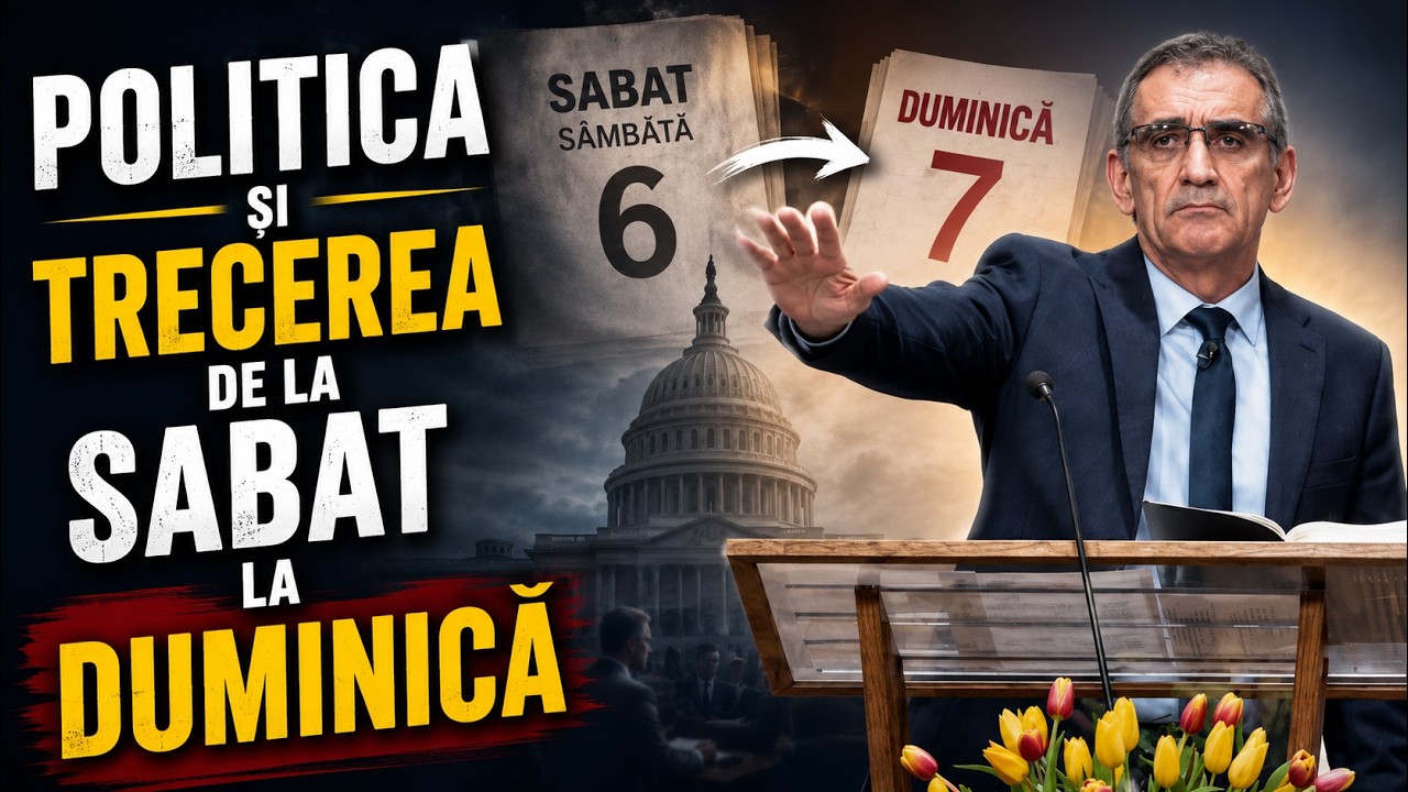 Valentin Dănăiață - Politica și Trecerea de la Sabat la Duminică - predici creștine