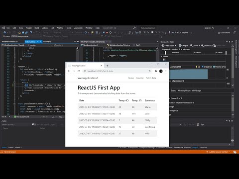 Vídeo: Com puc obrir el projecte React a Visual Studio?