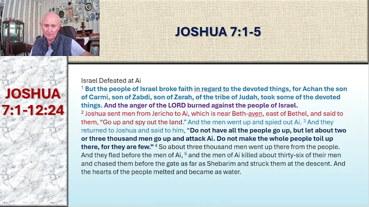 Joshua 7:1-26a