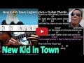 New Kid in Town (Eagles) Lyrics + Guitar Chords + Solo Lesson + Busker Roy&#39;s(街頭藝人-老黑) KeyD vocal