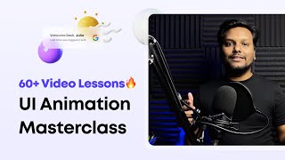 UI Animation Course | Learn how to create micro-interactions | Figma, Principle & After Effects