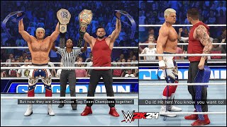 WWE 2K24 My Rise - Cody Rhodes & Rocky Partners Or Rivals #13