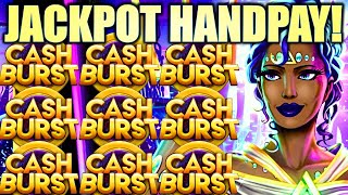 ★JACKPOT HANDPAY!★ WHO STILL PLAYS THIS GAME? 🤑 CASH BURST (ORB OF ATLANTIS) Slot Machine (LNW) screenshot 4