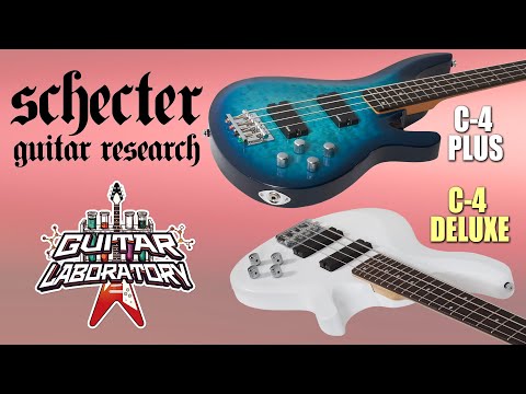 Видео: Бас-гитары SCHECTER C-4 DELUXE и SCHECTER C-4 PLUS