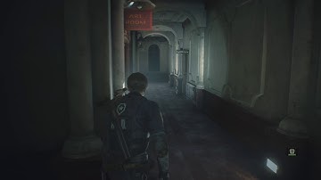 RESIDENT EVIL 2 Mr. X Bursts Through Wall