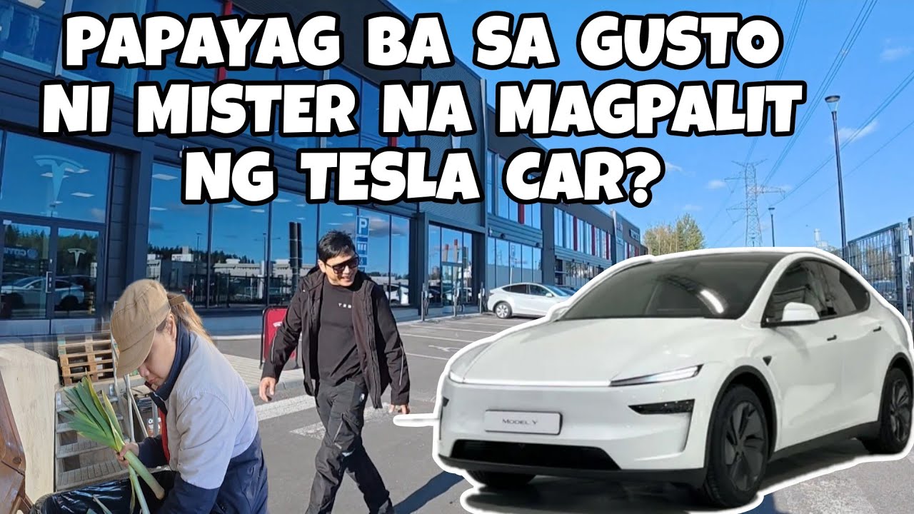 MAGPAPALIT BA NG TESLA NA SASAKYAN? | DUMPSTER DIVING IN FINLAND | THAI-FINNISH 