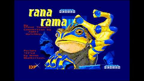 "RanaRama" title music, Atari ST