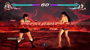 06 Julia vs Josie - Tekken 7 ( Uchiha x24 ) Gameplay PC