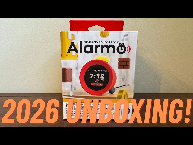 I Bought the Nintendo Alarmo in 2026 - Unboxing & First