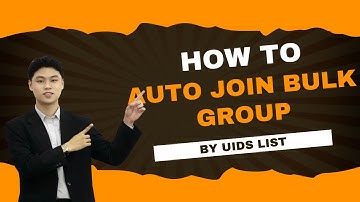 Scan UID Facebook Group | Auto Join Group Facebook