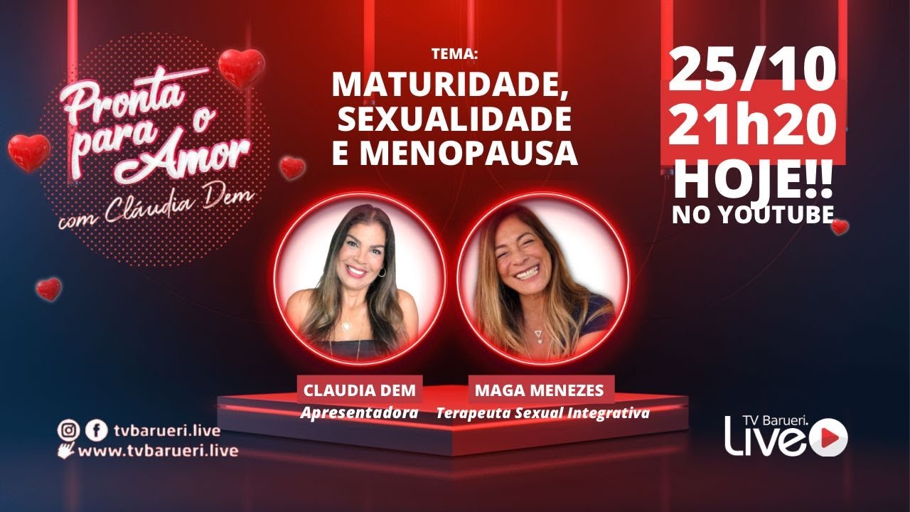 Maturidade. Sexualidade E Menopausa | Pronta Para O Amor