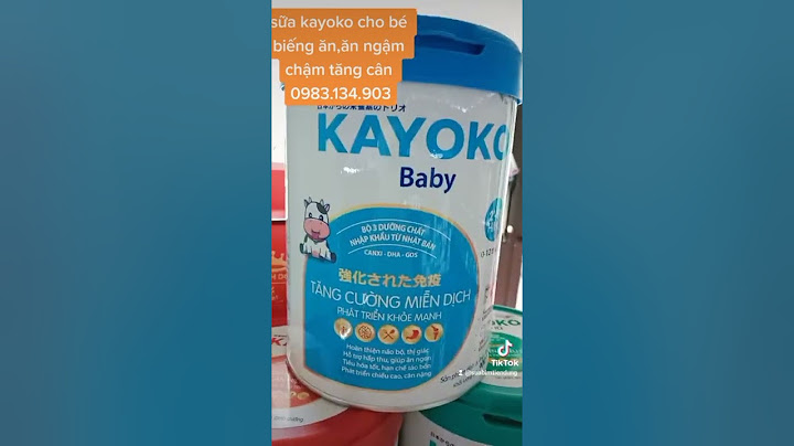 Sữa Kayoko có tốt không