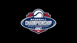 #theGAC 2024 Baseball Tournament No. 2 Arkansas Tech vs No. 3 Harding