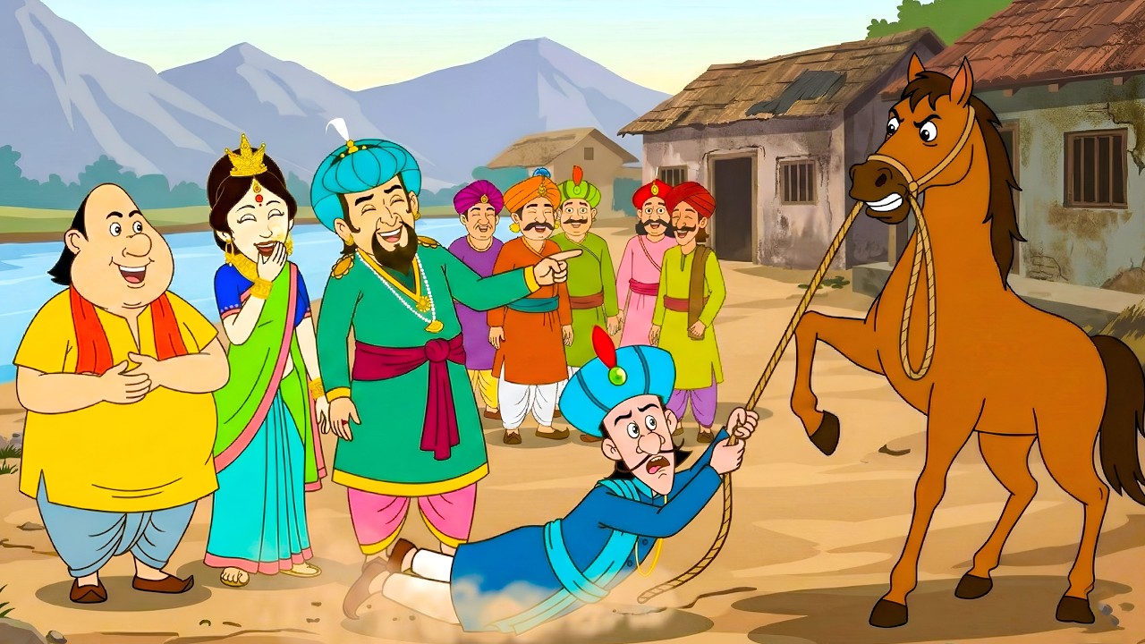 মন্ত্রী থেকে ঘোড়া নিল প্রতিশোধ  | Gopal Bhar |episode