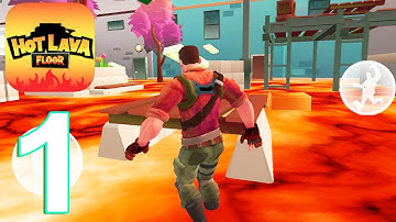 Hot Lava Floor Gameplay Walkthrough Part 1 (IOS/Android)