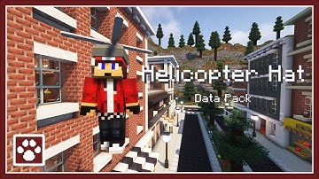 Helicopter Hat - Data Pack | Minecraft 1.20.5+